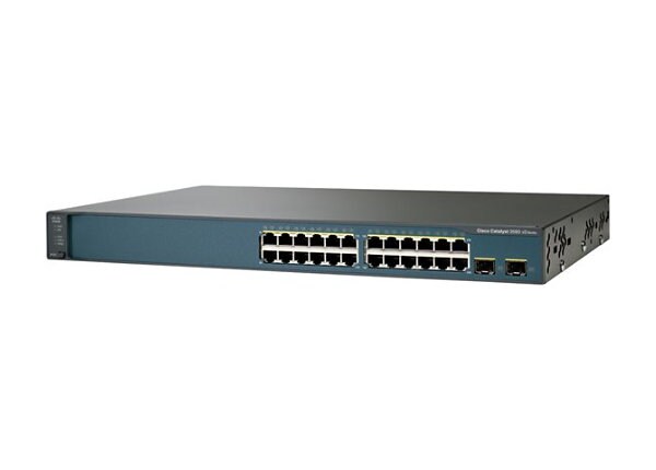 Cisco Catalyst 3560V2-24TS - switch - 24 ports - managed - rack-mountable