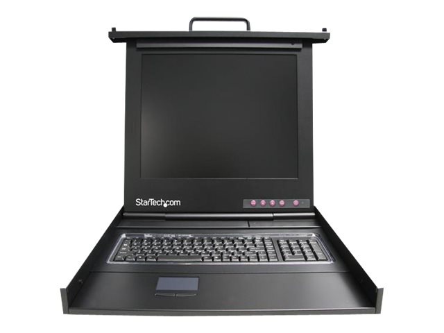 StarTech.com 1U 17" Rack Mount LCD Console – USB – Value Series - KVM