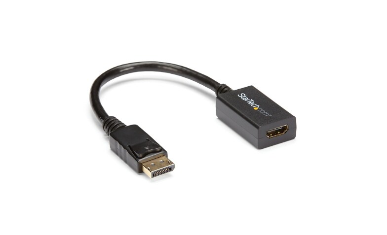 Burger attribut Skælde ud StarTech.com DisplayPort to HDMI Adapter - 1080p DP to HDMI Converter -  Passive Video Adapter Dongle - DP2HDMI2 - Monitor Cables & Adapters -  CDW.com