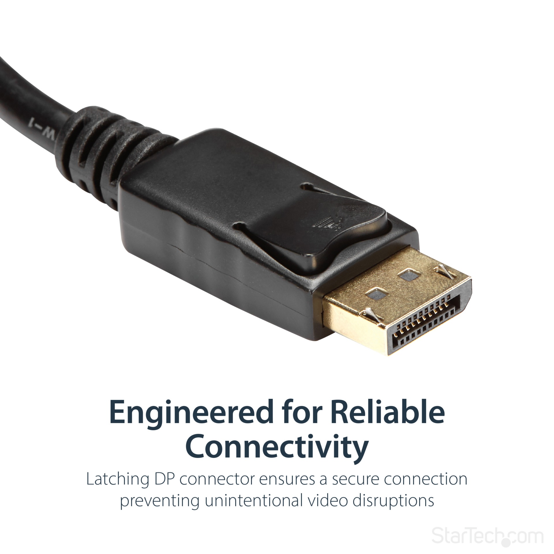 Thumbnail 3 of 12 for StarTech.com DisplayPort to HDMI Adapter, Passive DP 1.2 to HDMI Dongle, DP Male to HDMI Female Video Converter