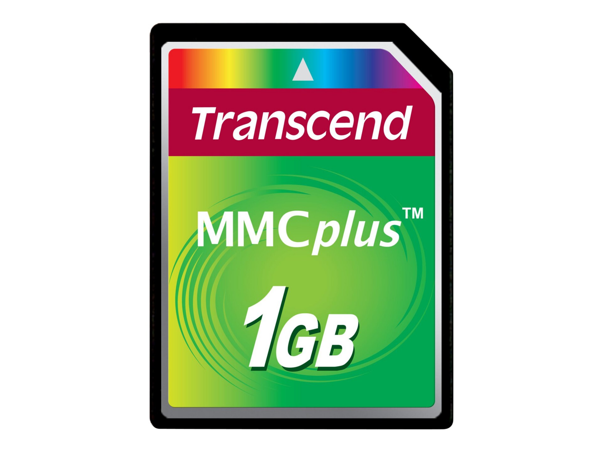 Transcend - flash memory card - 1 GB - MMCplus