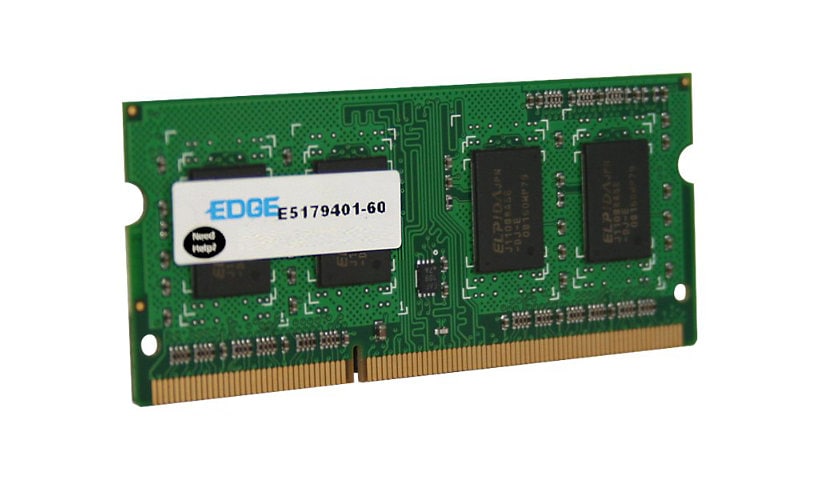 EDGE - DDR3 - module - 2 GB - SO-DIMM 204-pin - 1333 MHz / PC3-10600 - unbu
