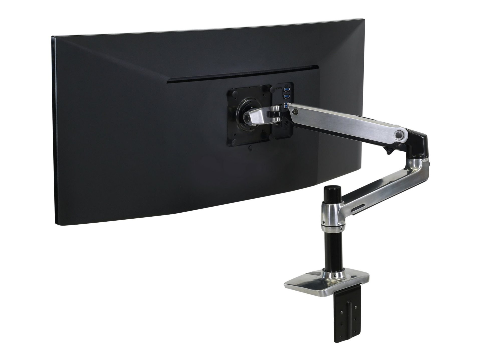 Ergotron LX - mounting kit - for LCD display - polished aluminum