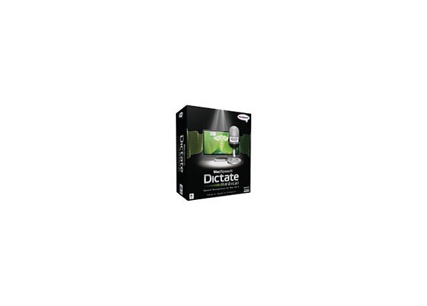 MacSpeech Dictate Medical - box pack - 1 user