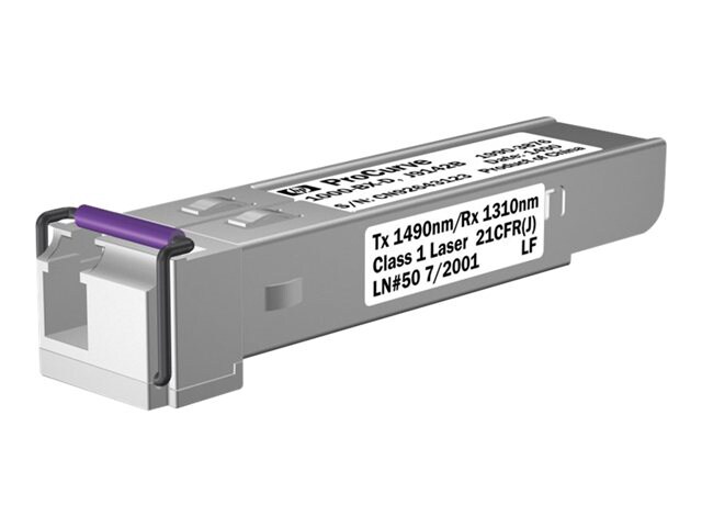 HPE - SFP (mini-GBIC) transceiver module - Gigabit Ethernet