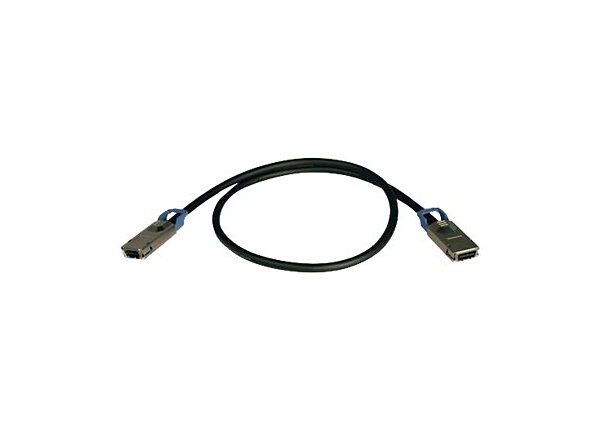 Tripp Lite 3m 10 GBase CX4 Infiniband Ethernet Cable CX4-M/CX4-M 10' 10ft - Ethernet 10GBase-CX4 cable - 3 m - black