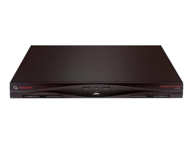 Avocent MergePoint Unity KVM over IP and Serial Console Switch 4032 - KVM switch - 32 ports - desktop