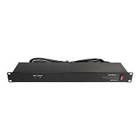 StarTech.com Horizontal Rack Mount PDU with 8 Outlet and Surge Protection