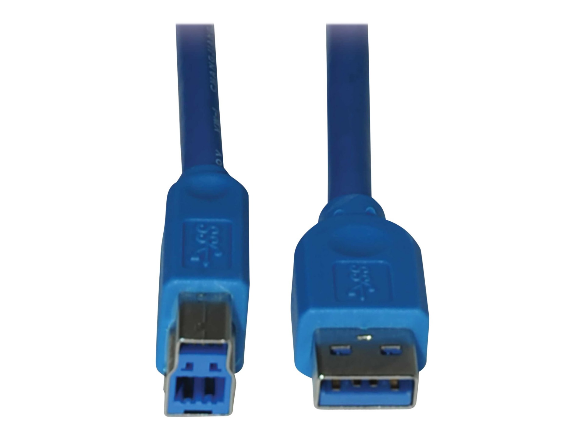 Eaton Tripp Lite Series USB 3.2 Gen 1 SuperSpeed Device Cable (A to B M/M), 6 ft. (1.83 m)