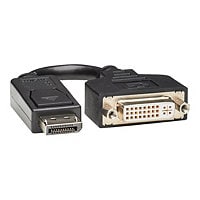 Tripp Lite DisplayPort to DVI Adapter Video Converter DP-M to DVI-I-F 6in