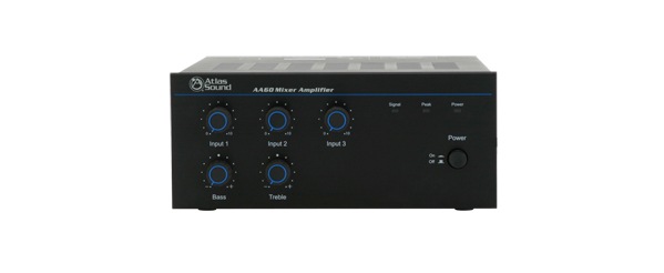 ATLAS 3INPUT 60 WATT MIXER AMP