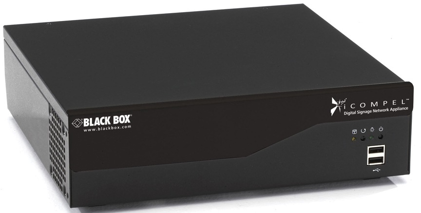 Black Box iCOMPEL HD Plus High-Speed Digital Signage Appliance (500 GB)