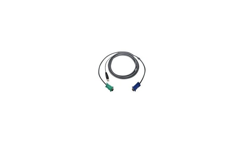 IOGEAR - keyboard / video / mouse (KVM) cable - 3.05 m
