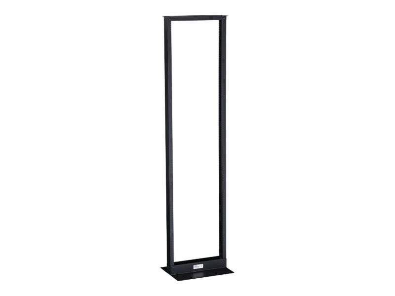 Black Box Premier Aluminum Distribution Rack 2-Post - rack - 45U