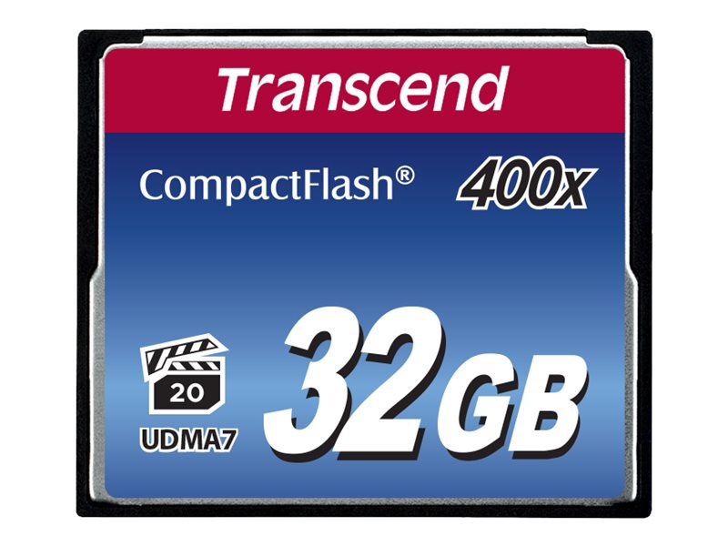 Transcend - flash memory card - 32 GB - CompactFlash