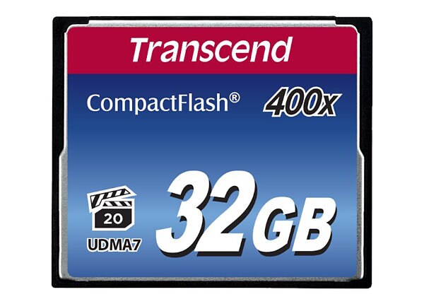 Transcend - flash memory card - 32 GB - CompactFlash