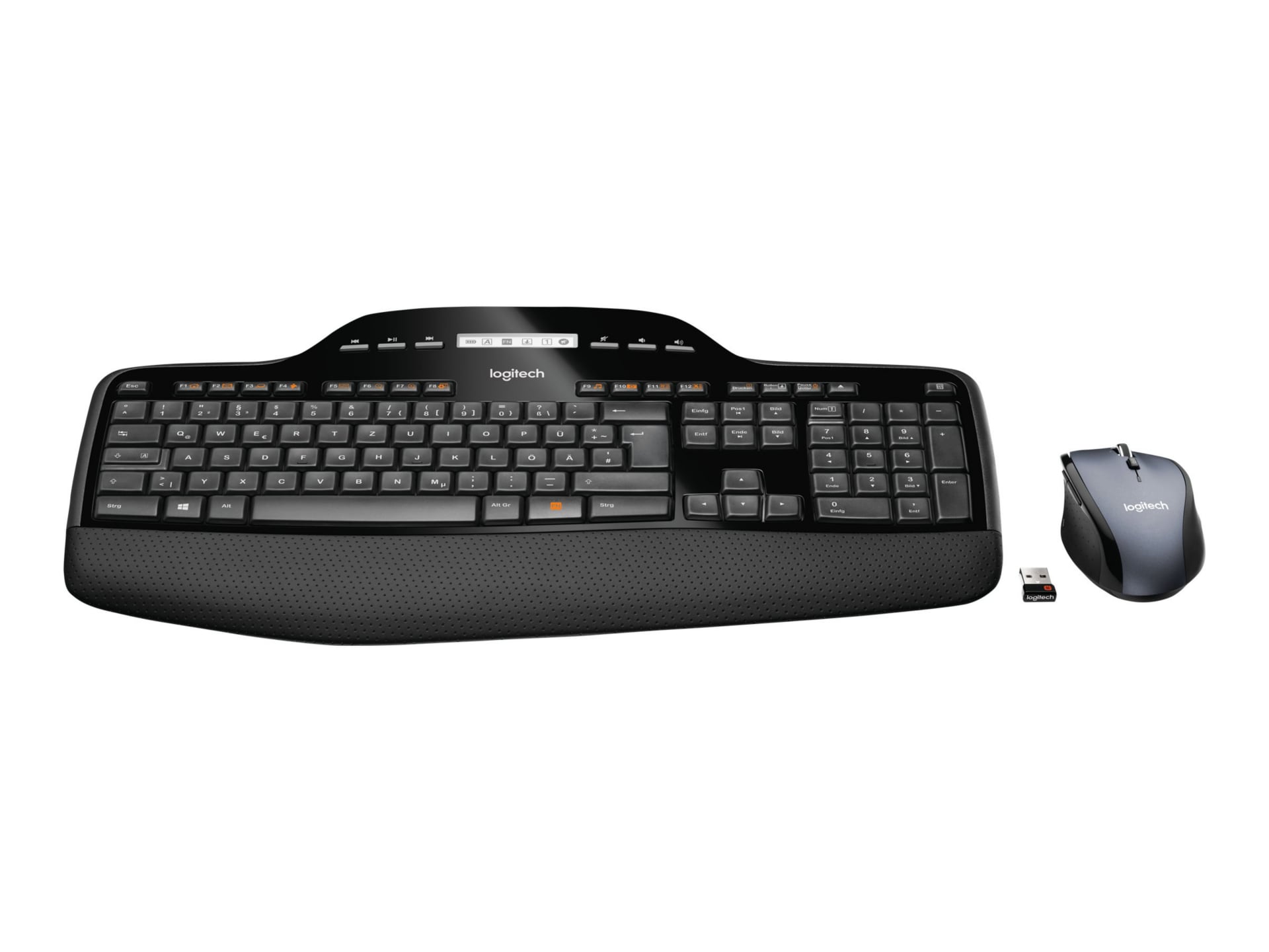 Logitech Wireless Desktop MK710 - keyboard and mouse set - English -  920-002416 - Keyboard & Mouse Bundles 