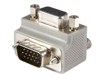 StarTech.com VGA adapter cable - Type 1 - right angle VGA (m) - VGA (f)
