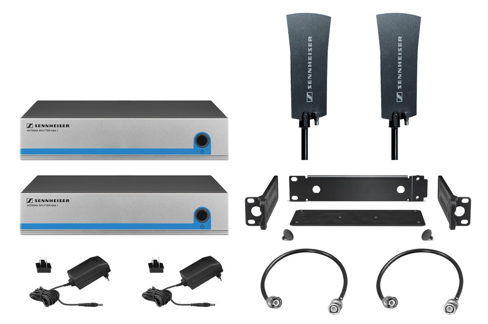Sennheiser Active Antenna Splitter Kit for 8 Receiver Wireless Mic System