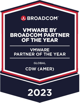 2023 VMware global partner of the year badge icon