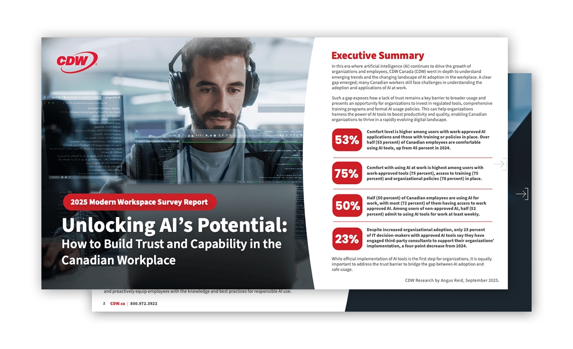 Download our 2025 Modern Workspace Survey Report