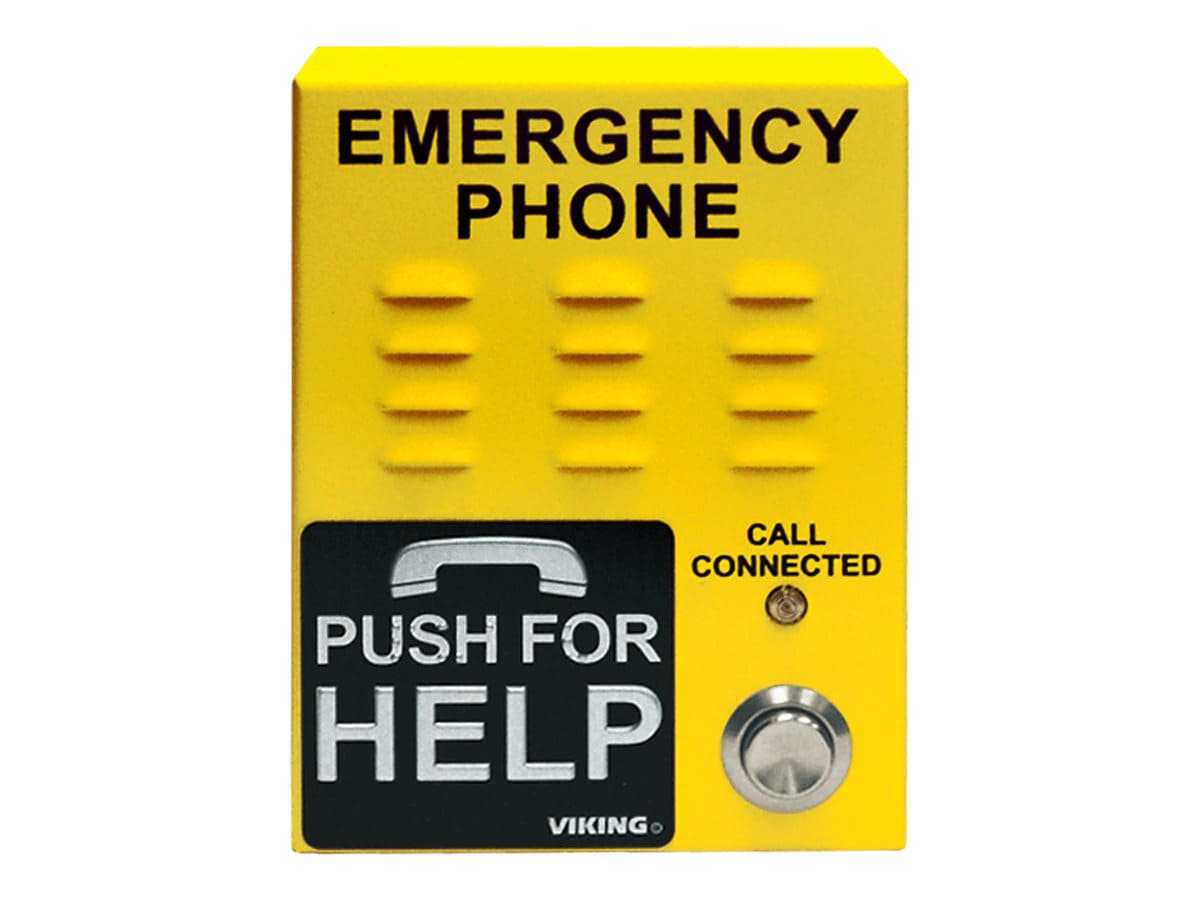 Viking Electronics Emergency Phone Compact Vandal Resistant