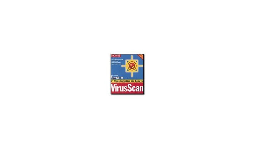 McAfee VirusScan (v. 4.0) - license - 1 user