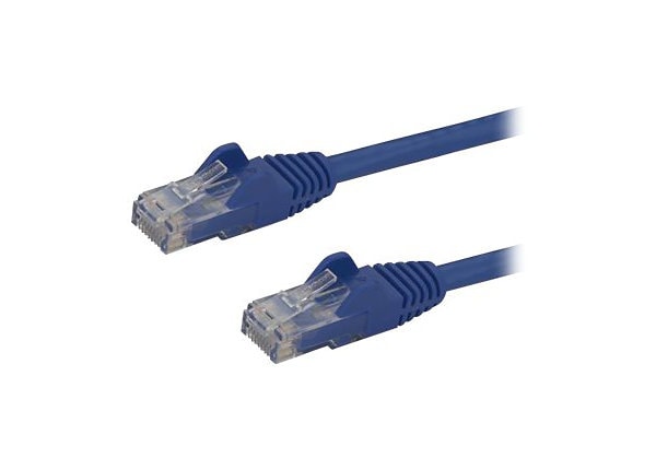 StarTech.com CAT6 Ethernet Cable 50' Blue 650MHz CAT 6 Snagless Patch Cord