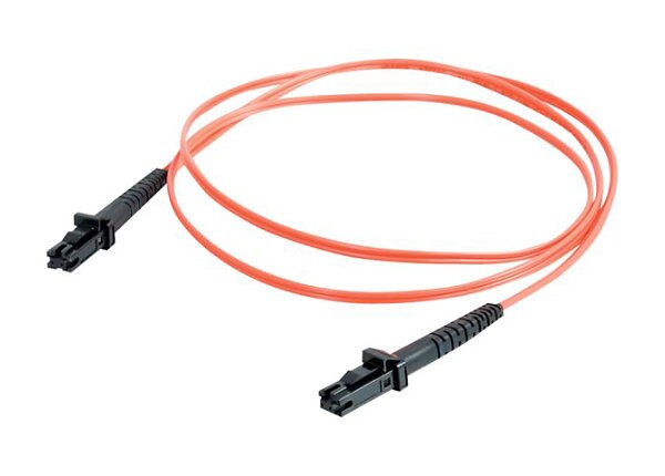 C2G 5m MTRJ-MTRJ 62.5/125 OM1 Duplex Multimode PVC Fiber Optic Cable - Orange - patch cable - 16.4 ft - orange