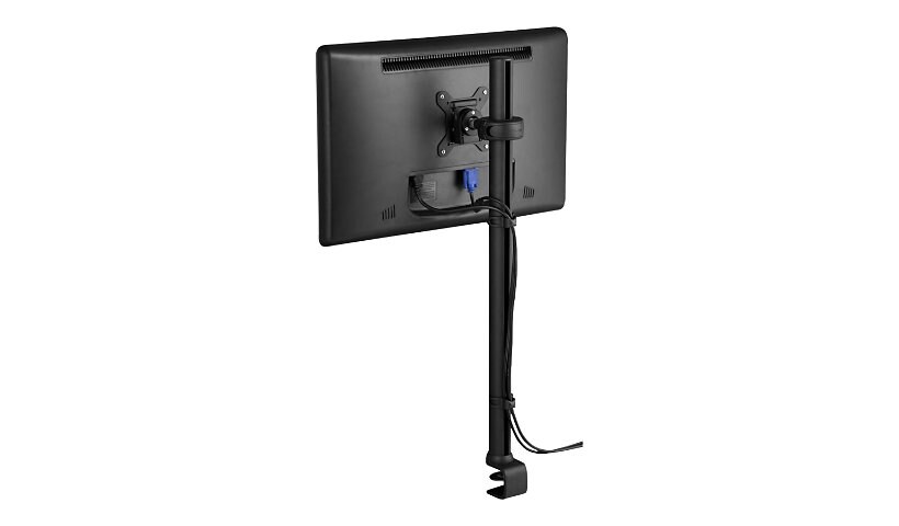 Atdec Display Donut Pole Single - kit de montage - pour Écran LCD - noir