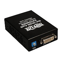 Tripp Lite DVI over Cat5 Cat6 Extender Video Transmitter & Receiver TAA