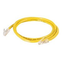 C2G Cat5e Non-Booted Unshielded (UTP) Network Patch Cable - patch cable - 1.5 m - yellow