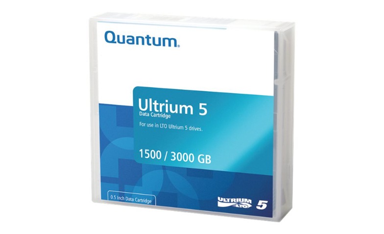 Quantum - LTO Ultrium 5 x 1 - 1.5 TB - storage media - MR-L5MQN-01