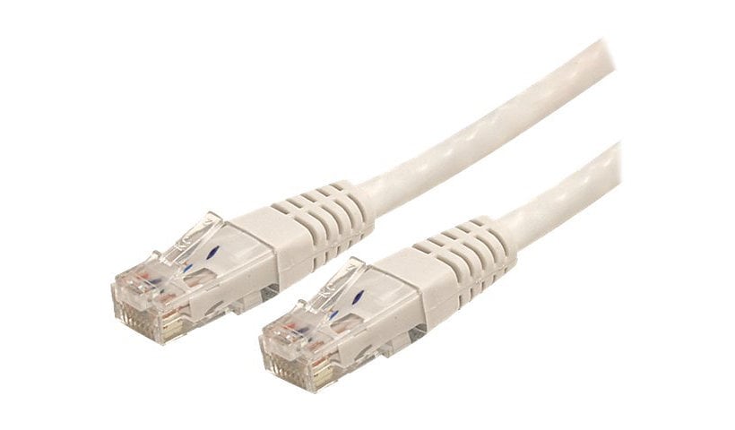 StarTech.com 4ft CAT6 Ethernet Cable - White Molded Gigabit - 100W PoE UTP 650MHz - Category 6 Patch Cord UL Certified