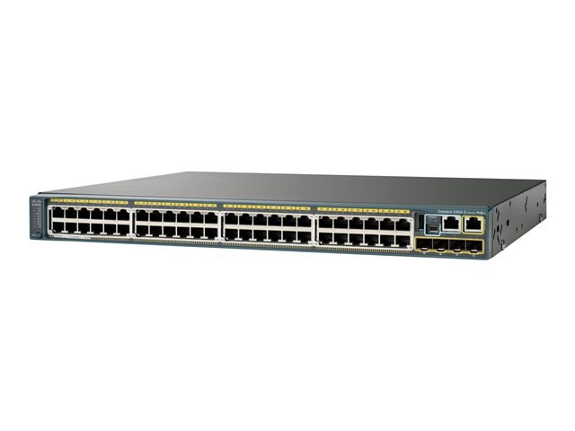 Cisco Catalyst 2960S-48FPS-L 48-Port Gigabit Ethernet Switch
