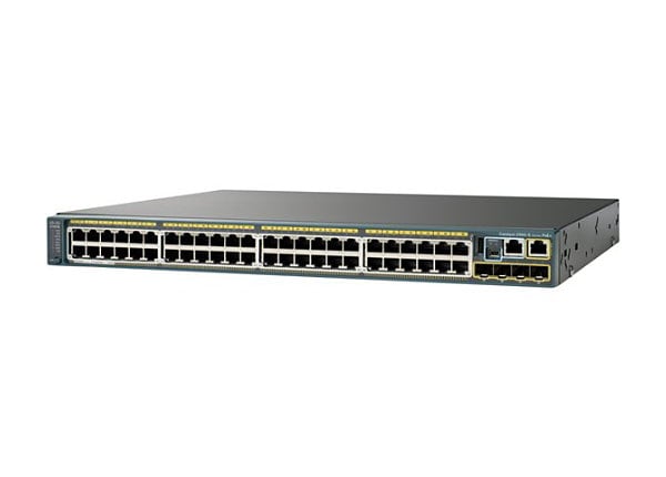 Cisco Catalyst 2960S-48FPS-L 48-Port Gigabit Ethernet Switch
