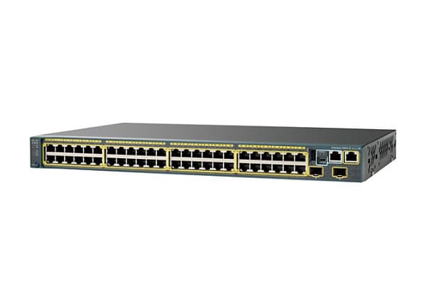 Cisco Catalyst 2960S-48TS-L 48-Port Gigabit Ethernet Switch