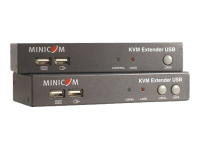 Tripp Lite Minicom USB / VGA over Cat5 UTP KCM Console Extender Kit 500ft - KVM extender
