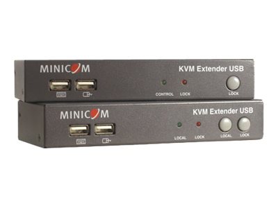 Tripp Lite Minicom USB / VGA over Cat5 UTP KCM Console Extender Kit 500ft - KVM extender