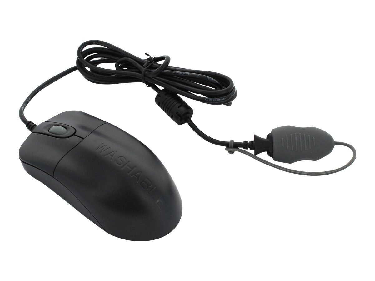 Thumbnail 2 of 2 for Seal Shield Silver Storm Waterproof - mouse - USB - black