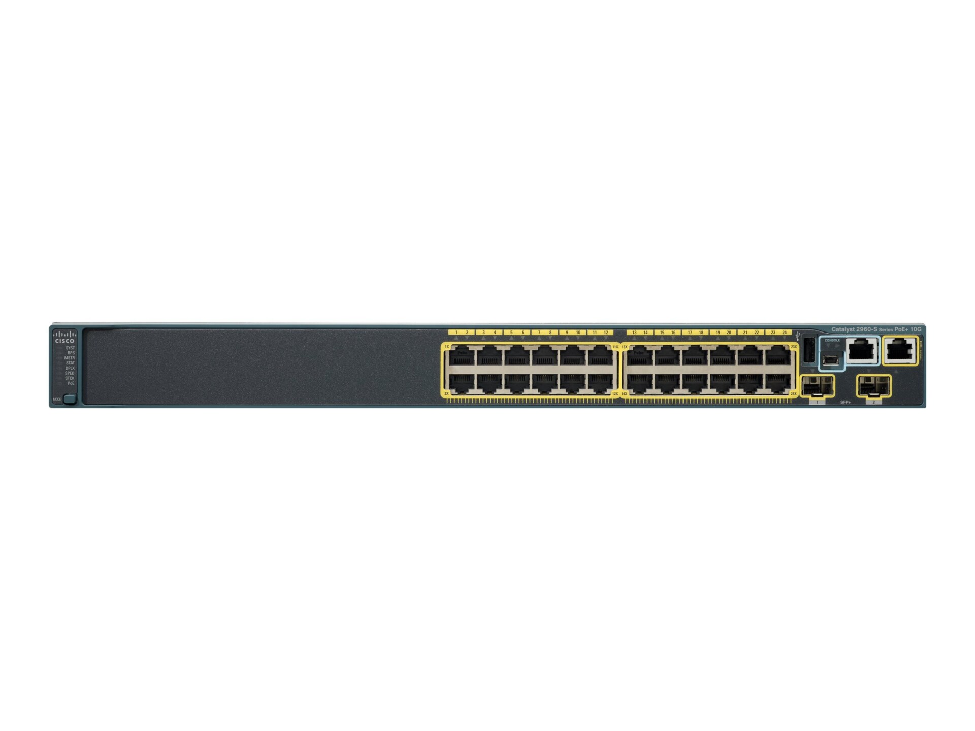 Cisco Catalyst 2960S-24PD-L - switch - 24 ports - managed - rack-mountable