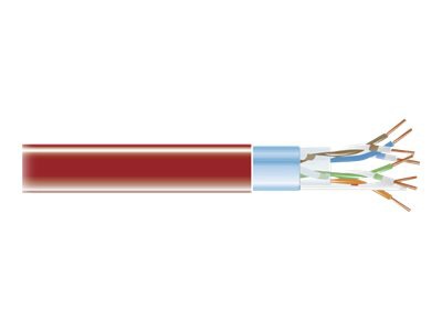 Black Box CAT5e bulk cable - 1000 ft - red