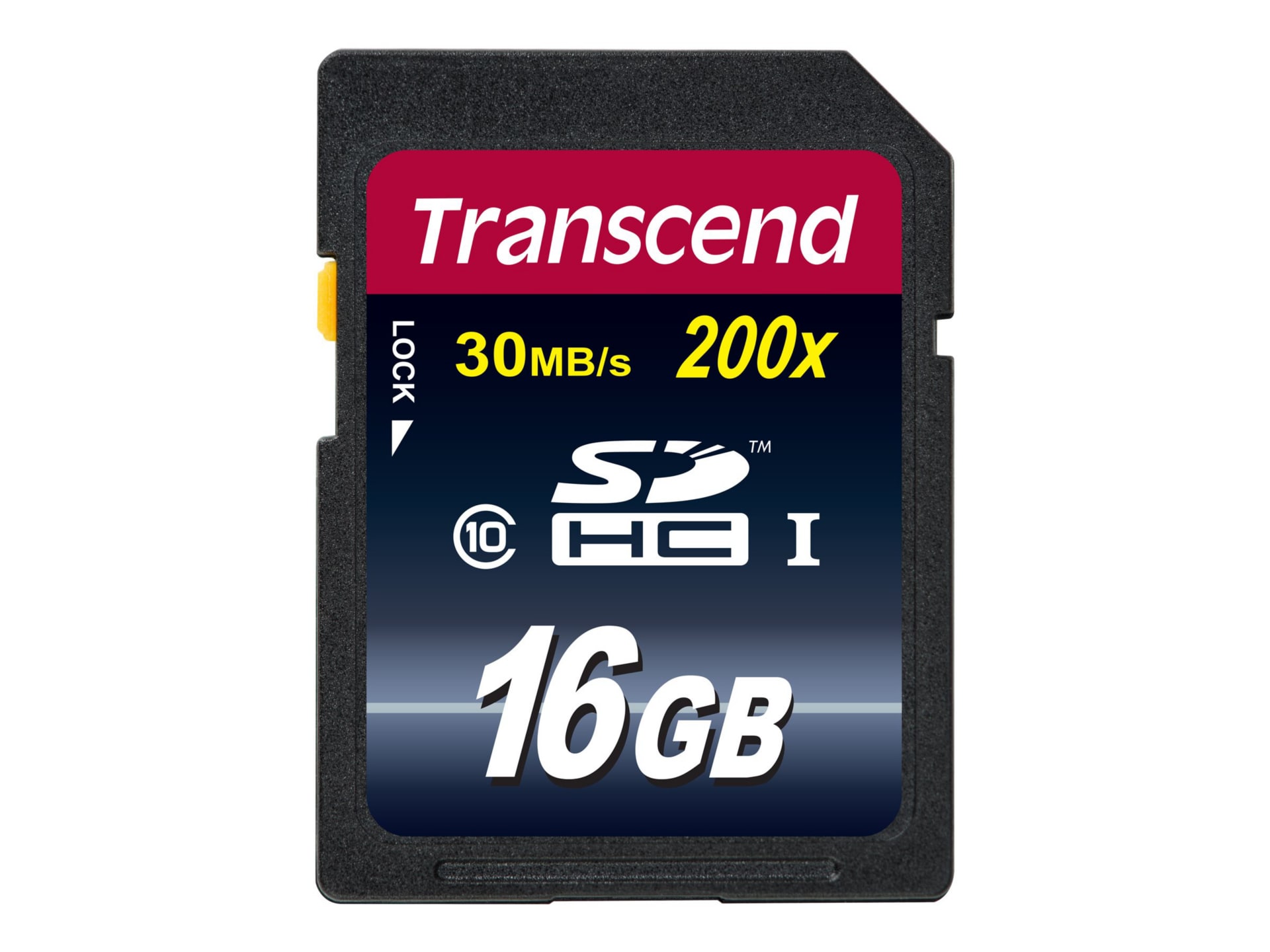 Transcend 16GB, UHS-I, SD 16 Go SDHC NAND Classe 10 sur