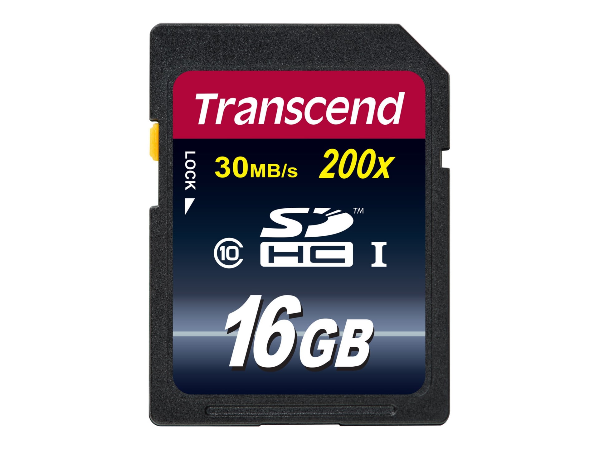 Transcend carte SDHC 16Go (Classe 10)