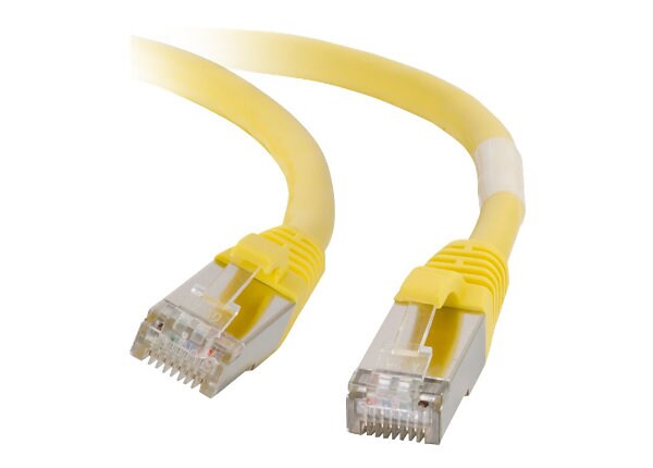 C2G 7ft Cat5e Snagless Shielded (STP) Ethernet Network Patch Cable - Yellow - patch cable - 2.1 m - yellow