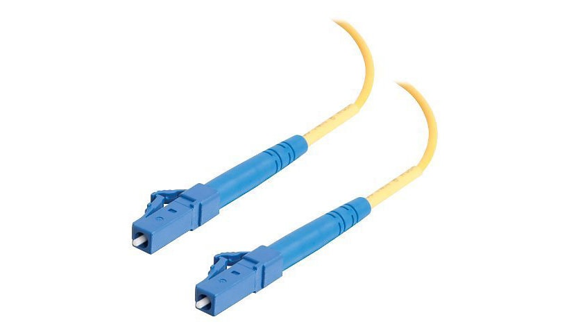 C2G 2m LC-LC 9/125 Simplex Single Mode OS2 Fiber Cable - Yellow - 6ft - pat