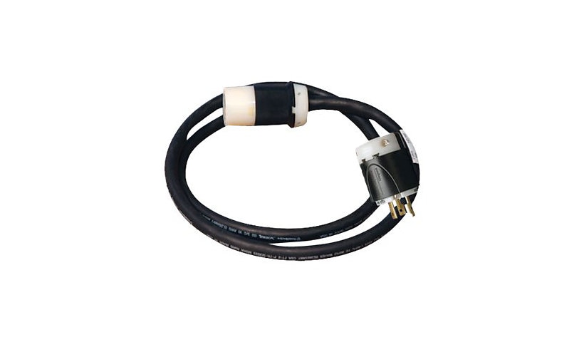 Tripp Lite 20ft Single Phase Whip Extension Cable 120V L5-20R output and L5-20P input 20' TAA GSA - power extension