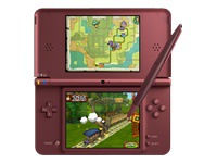 Nintendo DSi XL - handheld game console - burgundy