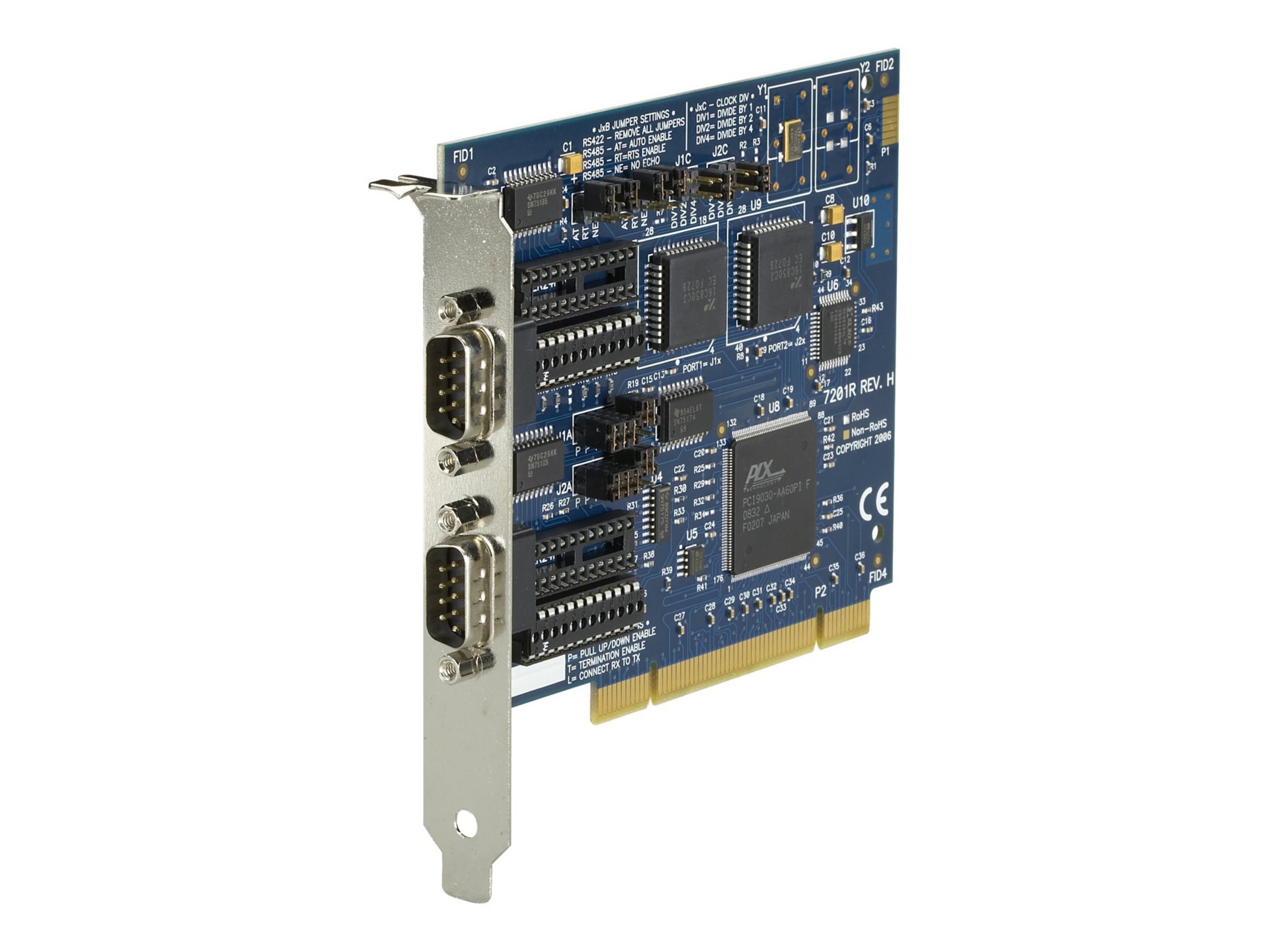 Black Box - serial adapter - PCI - RS-232/422/485 x 2