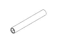Chief Array 14 Inch Pole - For Kontour K1P or K2P Series Monitor Arms - Bla